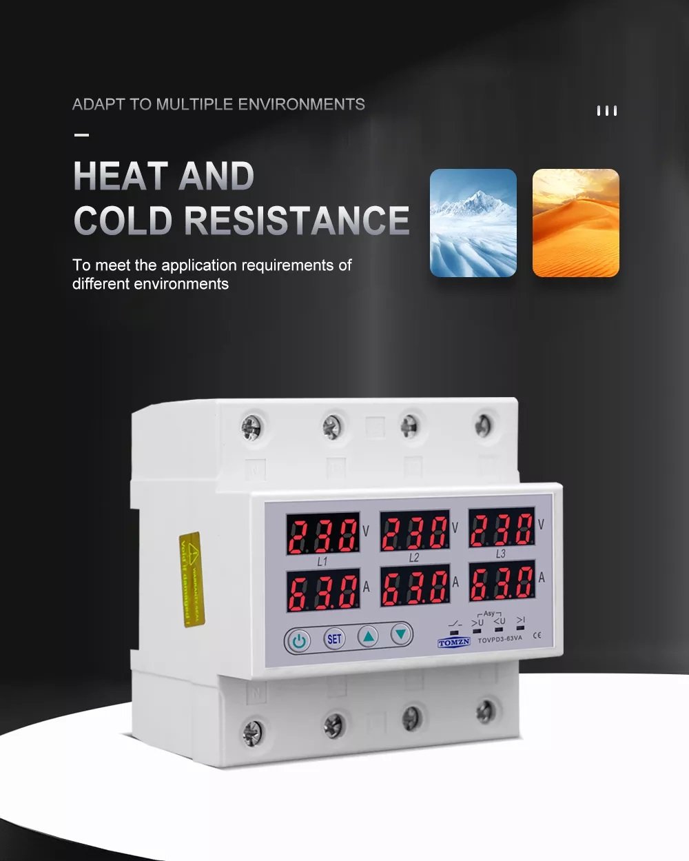 THREE PHASE VOLTAGE PROTECTOR